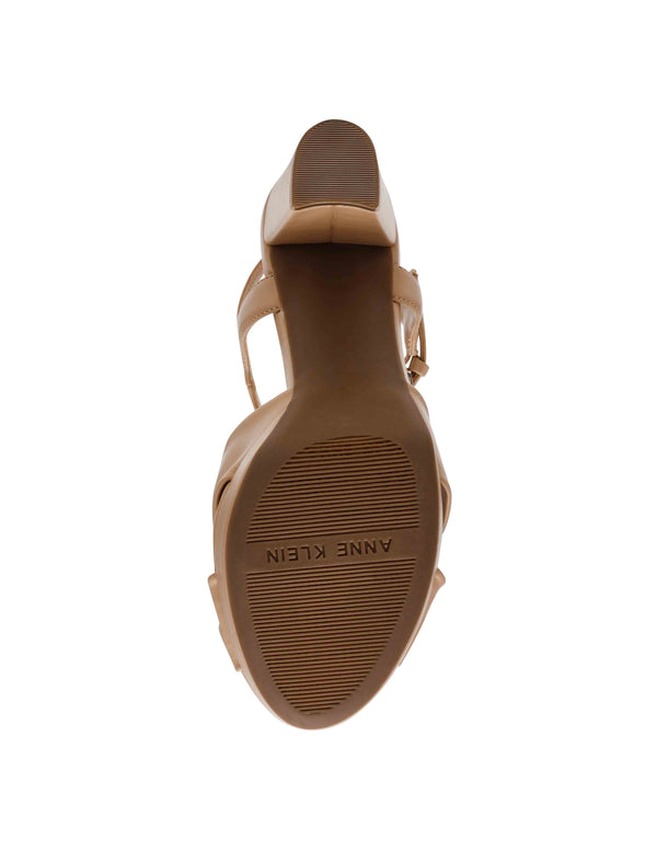 Anne Klein Velia Platform Heel Biscotti