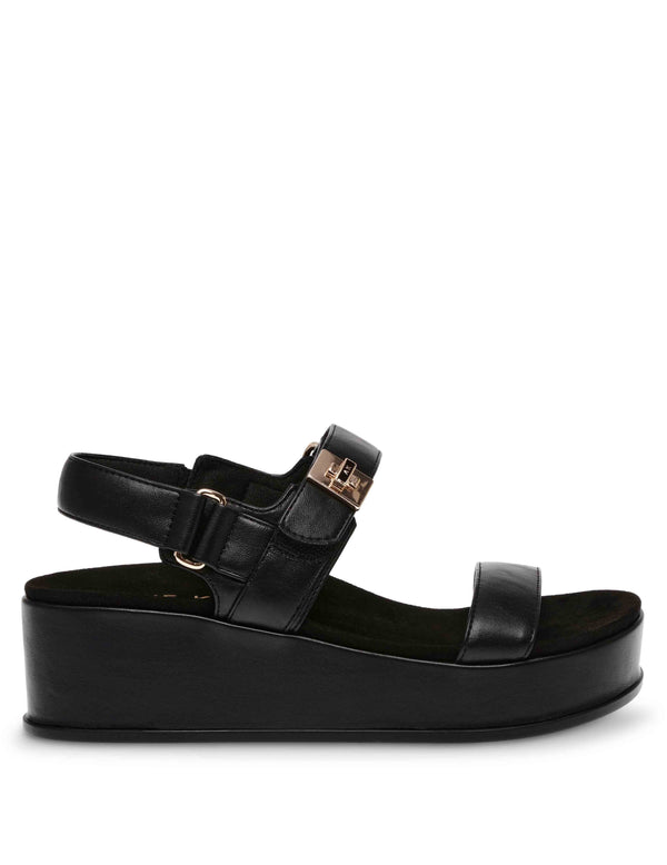 Anne Klein Verse Platform Sandal Black
