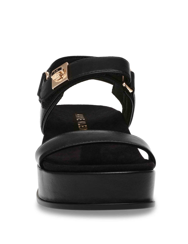 Anne Klein Verse Platform Sandal Black