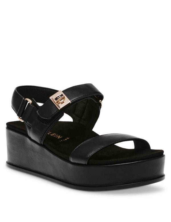 anne klein Verse Platform Sandal Black