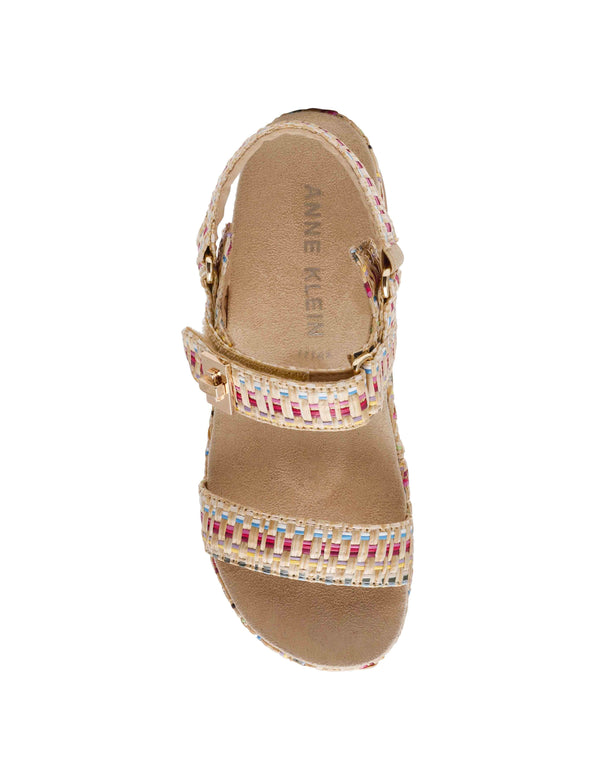 Anne Klein Verse Platform Sandal Multi-color