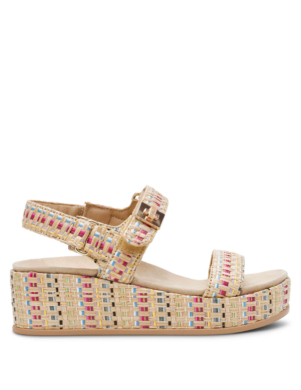 Anne Klein Verse Platform Sandal Multi-color
