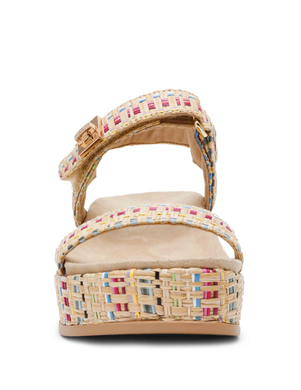 Anne Klein Verse Platform Sandal Multi-color