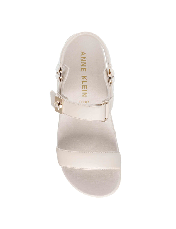 Anne Klein Verse Platform Sandal Off-white