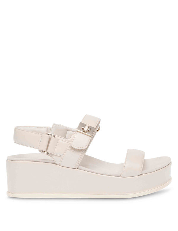 Anne Klein Verse Platform Sandal Off-white