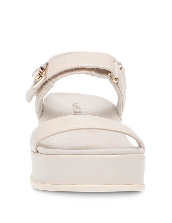 Anne Klein Verse Platform Sandal Off-white