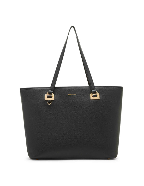 Anne Klein Work Tote With Pouch Black