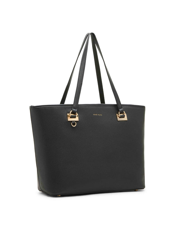Anne Klein Work Tote With Pouch Black