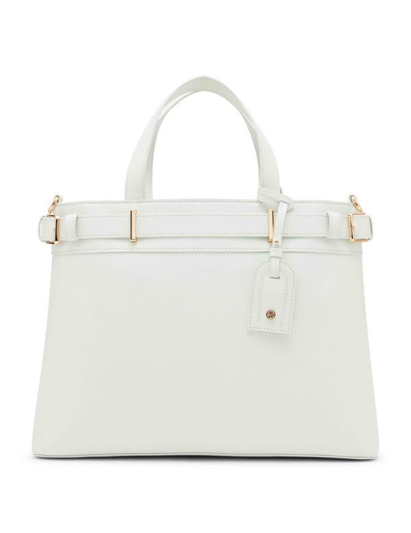 anne klein Belted satchel with convertible strap Spring Jade