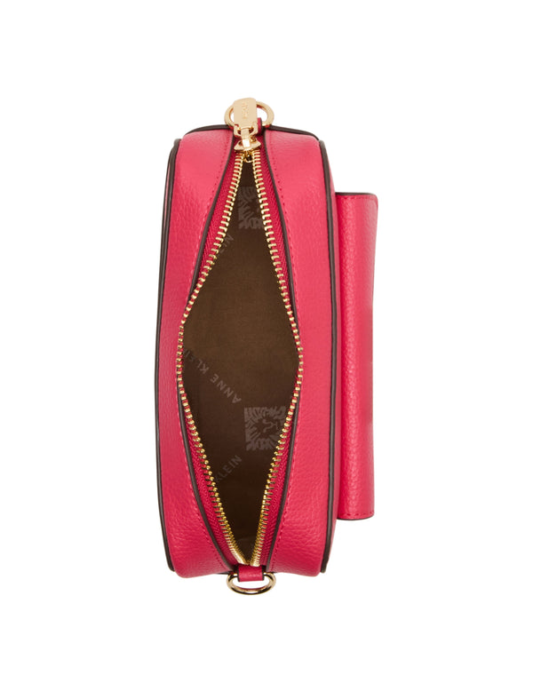 Anne Klein Camera Bag With 2 Detachable Straps Web & Standard