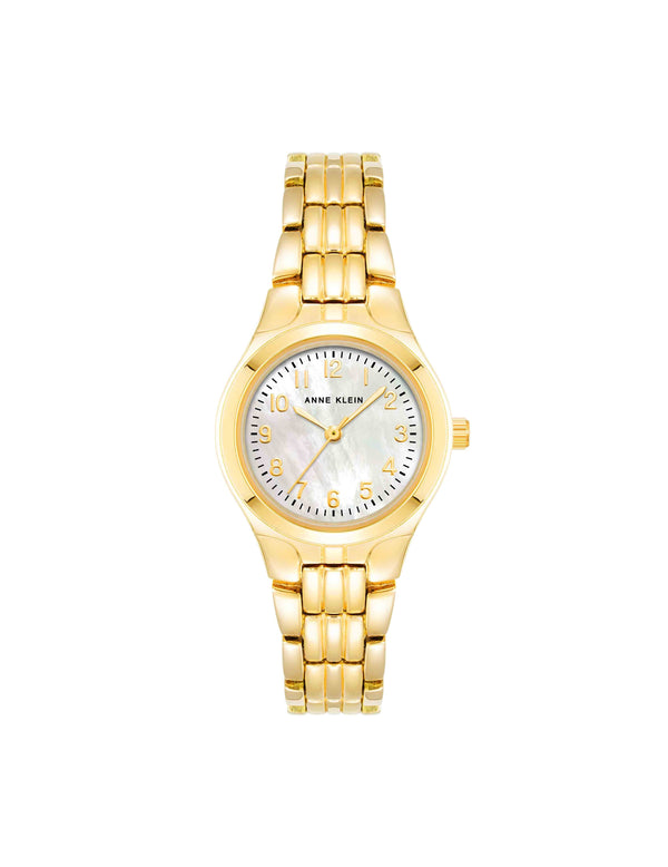 anne klein Classic Easy to Read Dial Watch and Vintage Bracelet Watch Bundle