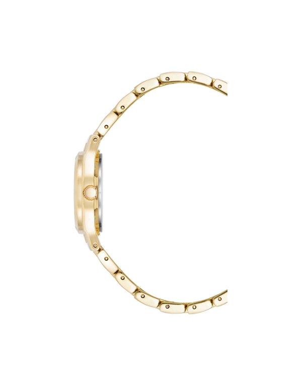 Anne Klein Classic Easy To Read Dial Watch Pink/Gold-Tone