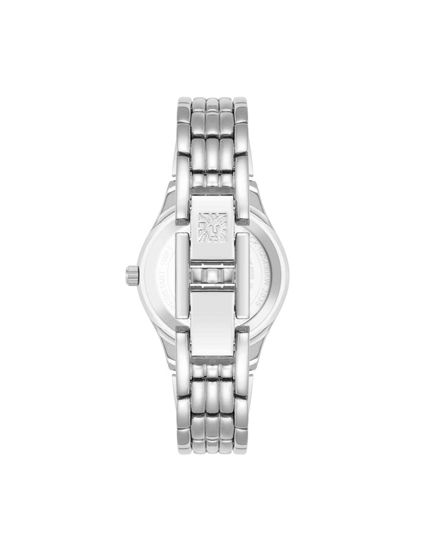 Anne Klein Classic Easy To Read Dial Watch Silver-Tone