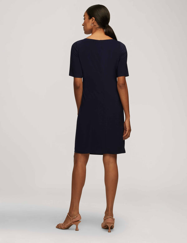 Anne Klein Classic Side Pleat Dress- Sale Distant Mountain