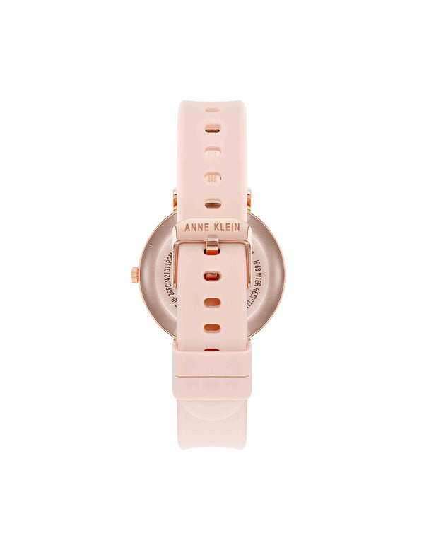 Anne Klein Connect It Prism Smartwatch Set Rose Gold-Tone/Pink