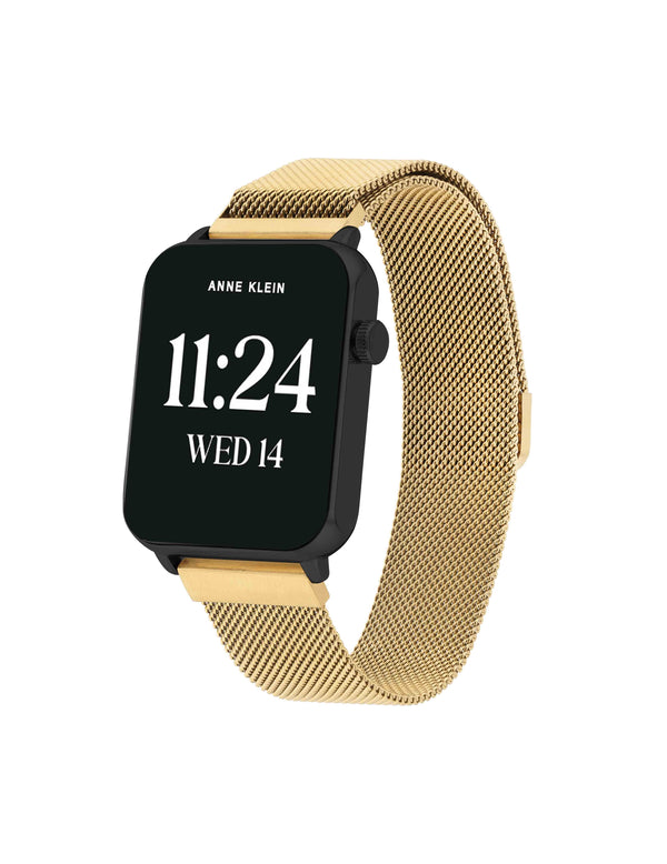 Anne Klein Connect It Stellar Smartwatch Set Gold-Tone/Red