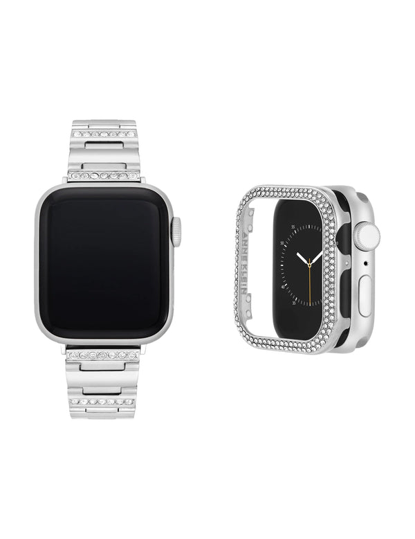 anne klein Crystal Embellished Band and Crystal Protective Case Bundle