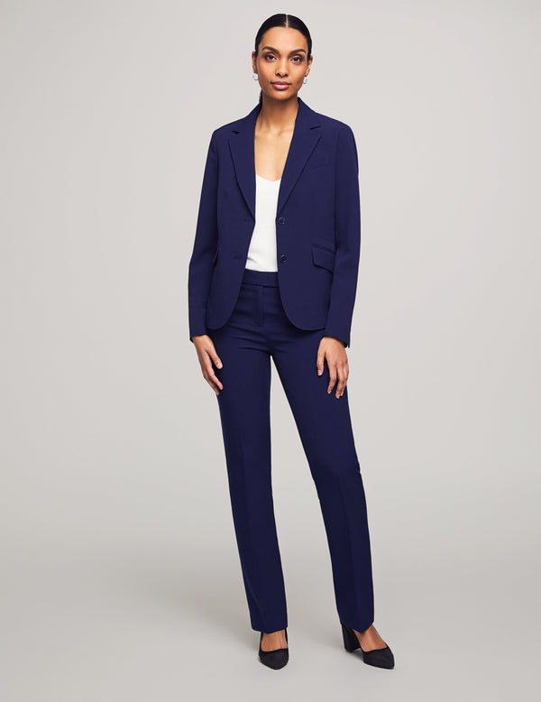 Anne Klein Executive Collection 3-Pc. Pants And Skirt Suit Set- Sale Navy