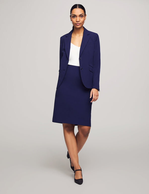 anne klein Executive Collection 3-Pc. Pants and Skirt Suit Set- Sale Navy