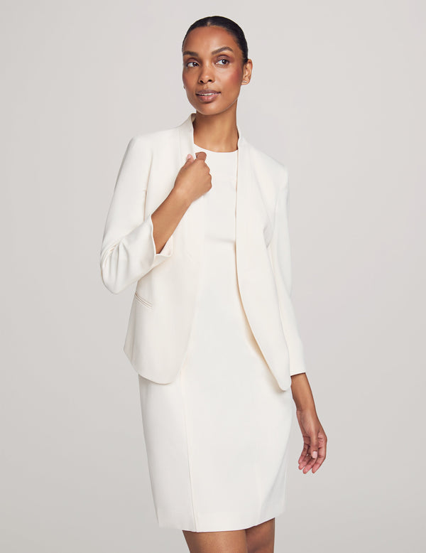Anne Klein Executive Collection Blazer With Dress Set Anne White