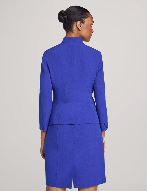 Anne Klein Executive Collection Jacket And Dress Set- Sale Royal Sapphire