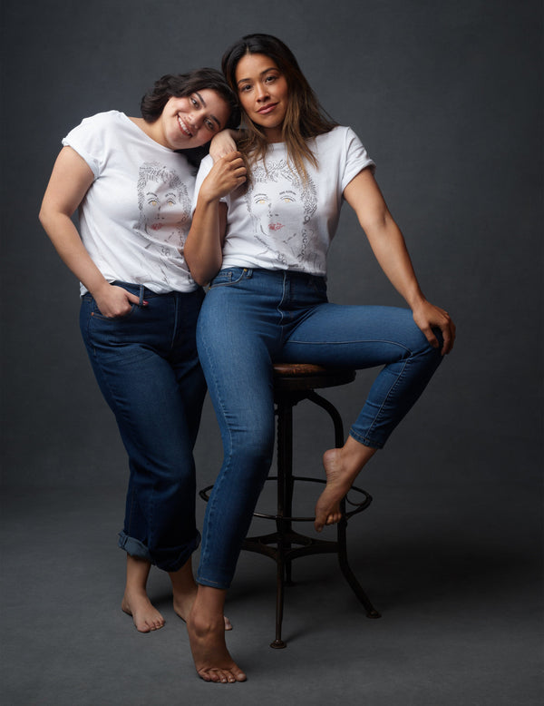 Anne Klein Fashion Scholarship Fund Tee- Sale Bright White