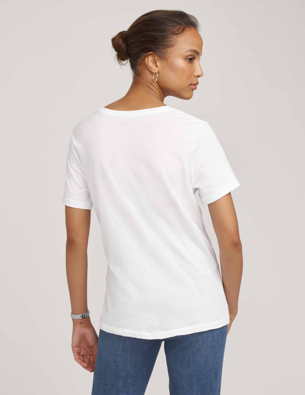 Anne Klein Fashion Scholarship Fund Tee- Sale Bright White
