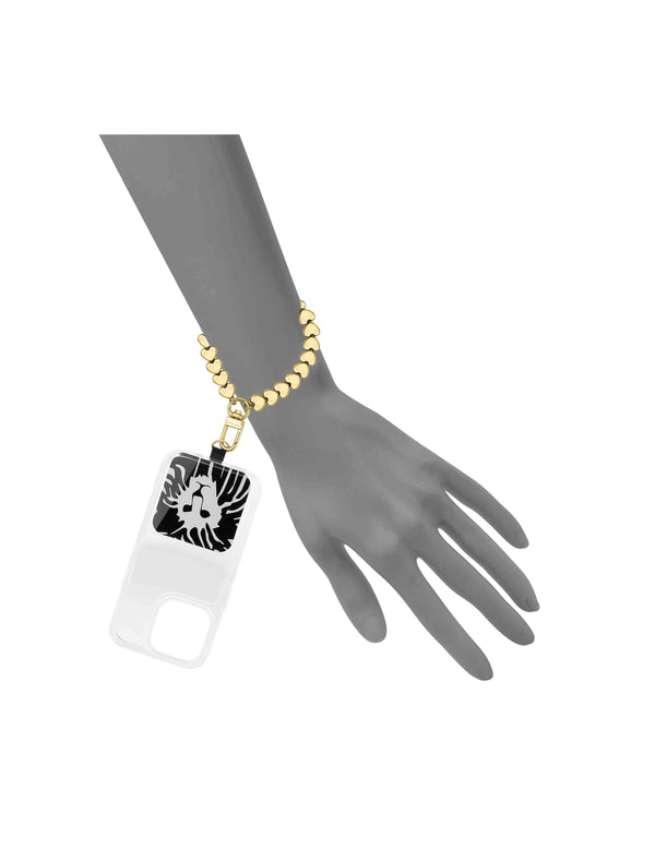 Anne Klein Heart Link Wrist Strap For IPhone® Gold-Tone