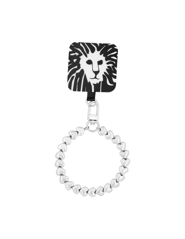Anne Klein Heart Link Wrist Strap For IPhone® Silver-Tone