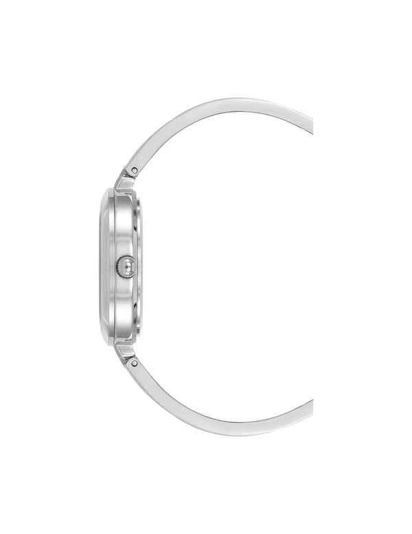 Anne Klein Interchangeable Bezel Watch Set Silver-Tone