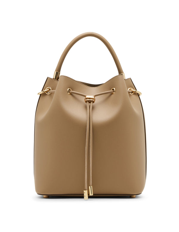 Anne Klein Medium Bucket With Convertible Strap Truffle
