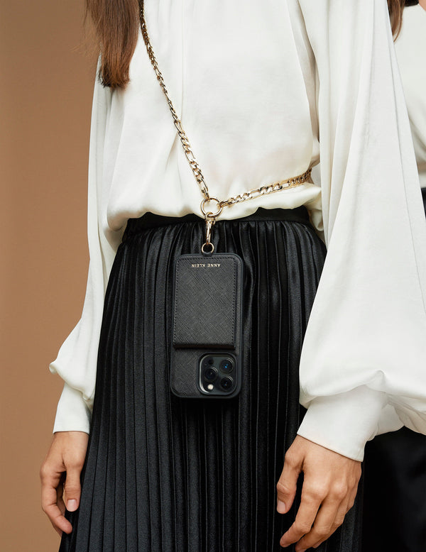 Anne Klein Metal Crossbody IPhone® Chain Gold-Tone