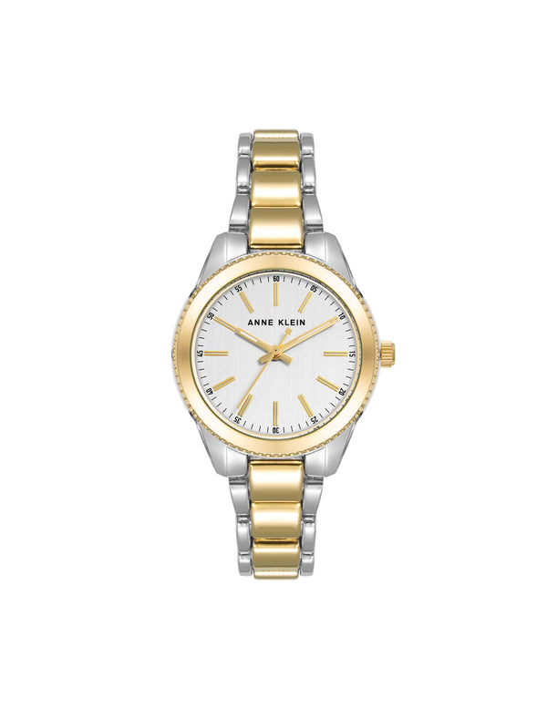 Anne Klein Minimalist Contemporary Watch Silver-Tone