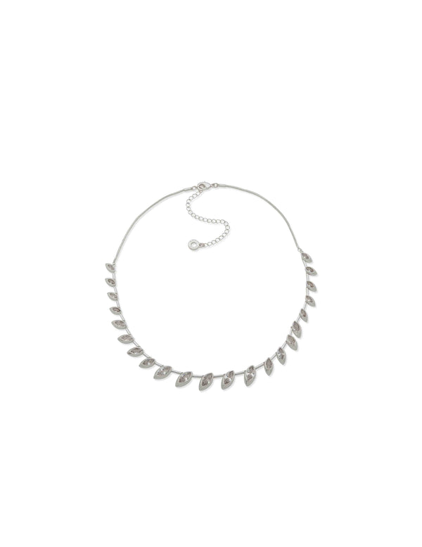 anne klein Nk 16In Stationed Navette Stn Clr-Slv/Cz