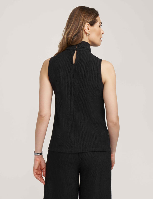 Anne Klein Novelty SL High Twist Neck- Sale Anne Black