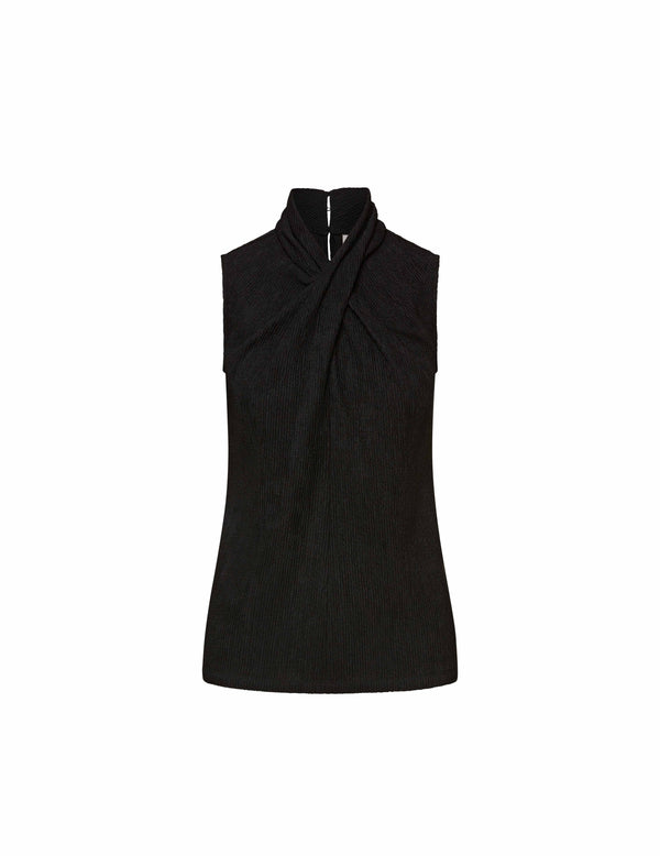 anne klein Novelty SL High Twist Neck- Sale Anne Black