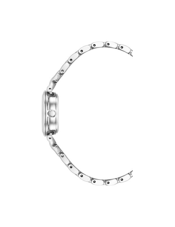 Anne Klein Numbered Dial Bracelet Watch Silver-Tone