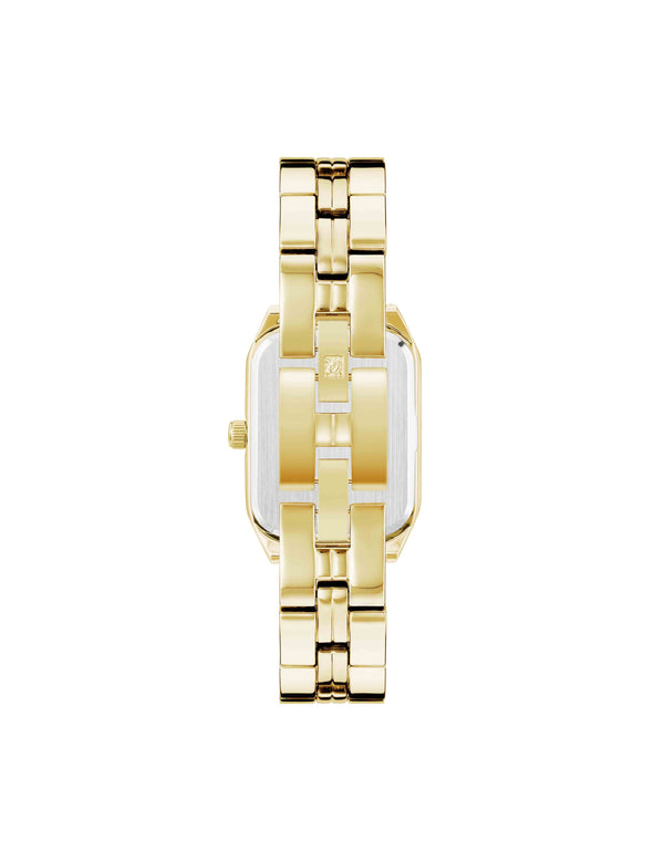 Anne Klein Octagonal Shaped Metal Bracelet Watch Gold-Tone/Abalone