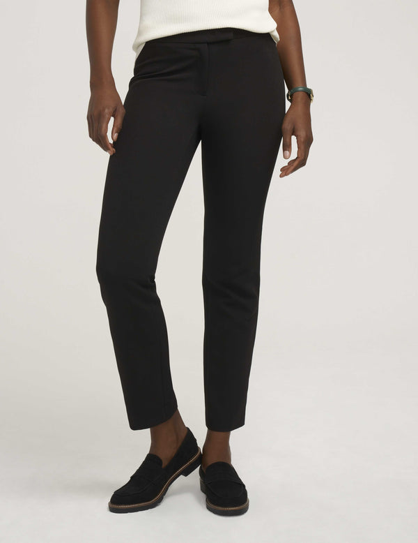 Anne Klein Petite Anne Contour Stretch Bowie Pant- Sale Anne Black