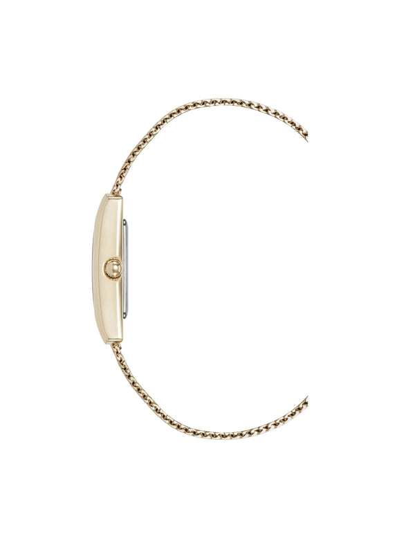 Anne Klein Petite Diamond Dial Bracelet Watch Gold-Tone