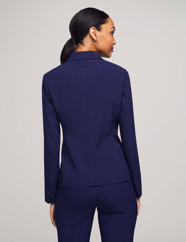 Anne Klein Petite Executive Collection 3-Pc. Pants And Skirt Suit Set Navy