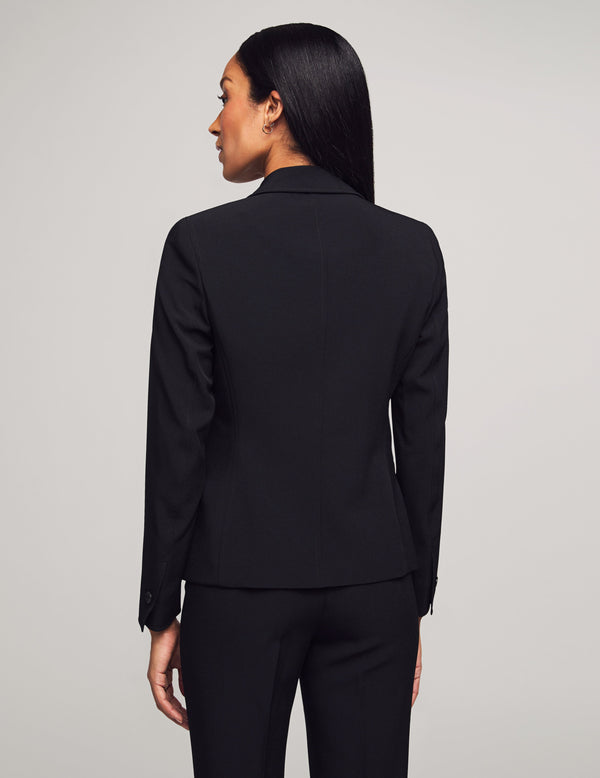 Anne Klein Petite Executive Collection 3-Pc. Pants And Skirt Suit Set Black