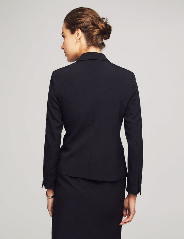 Anne Klein Petite Executive Collection Skirt Suit Black