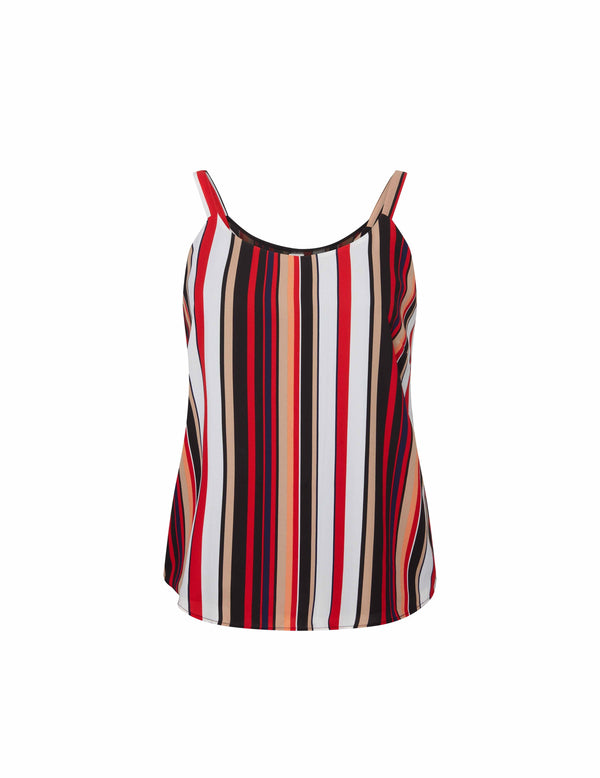 anne klein Plus Size Scoop Neck Cami- Sale Poppy Combo