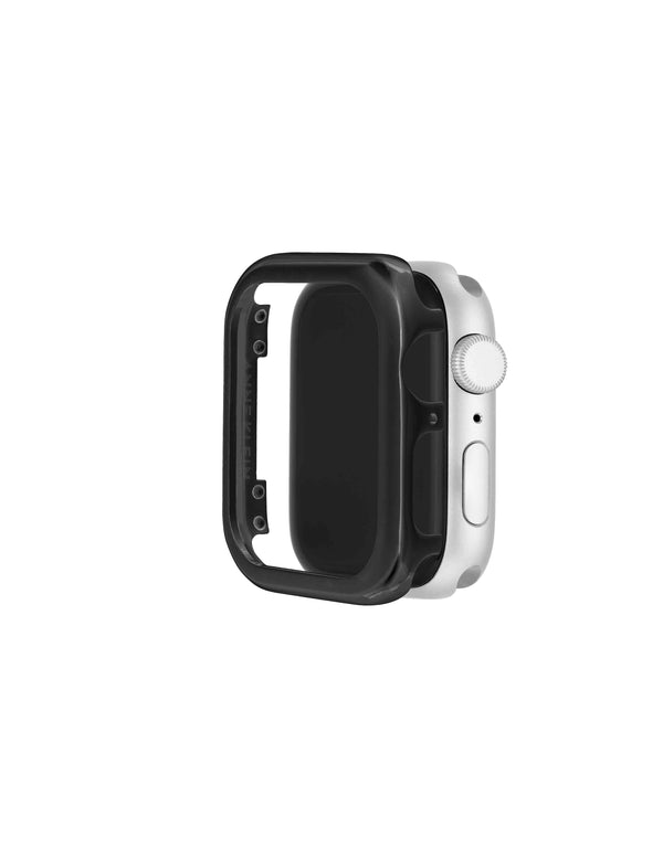 Anne Klein Polished Metal Bumper For Apple Watch® Black