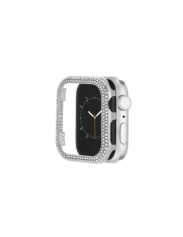 Anne Klein Premium Crystals Protective Bumper For Apple Watch® Gold-Tone