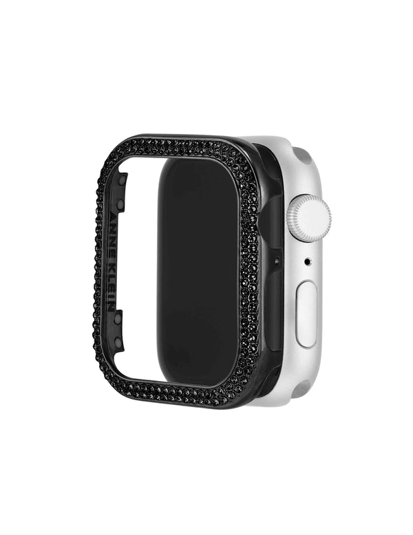 Anne Klein Premium Crystals Protective Bumper For Apple Watch® Black
