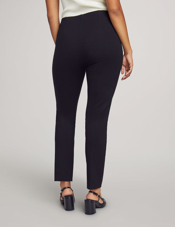 Anne Klein Pull On Hollywood Waist Slim Ankle Pant- Sale Anne Black