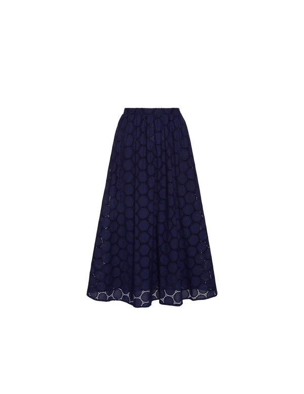 Anne Klein Pull On Shirred Skirt- Sale Distant Mountain