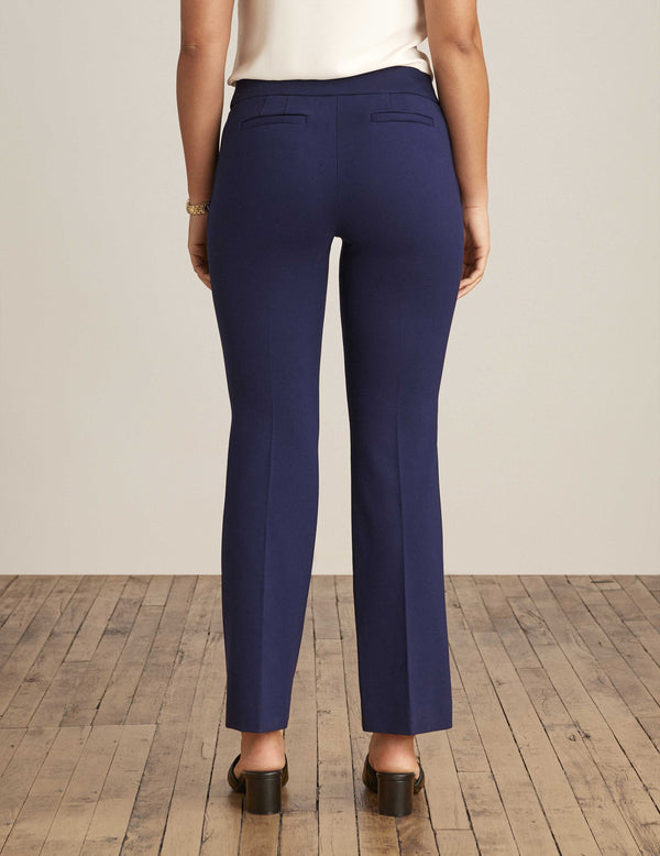 Anne Klein Pull On Slash Pocket Trouser Distant Mountain